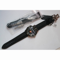 Fifty Fathoms 1:1 Best Edition SS "No Radiation" Dial on Sail-canvas Strap ZF  A2836