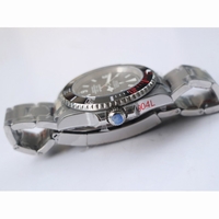 The Rough Matt Diver Sandblast Black Carbon Dial Bracelet SA3130 GMF