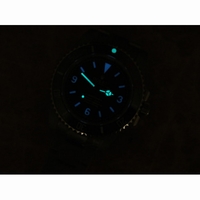 The Rough Matt Diver Sandblast Black Carbon Dial Bracelet SA3130 GMF