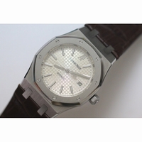 AP Royal Oak 15300 Auto Leather *4 Dials* A2824 BP