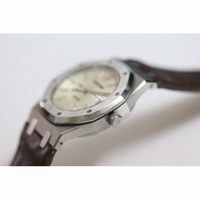 AP Royal Oak 15300 Auto Leather *4 Dials* A2824 BP