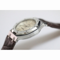 AP Royal Oak 15300 Auto Leather *4 Dials* A2824 BP
