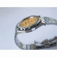 Royal Oak 39mm 15202BC Yellow Textured Dial Bracelet A2121 XF