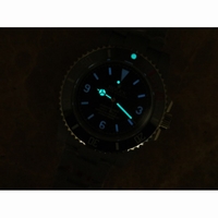 Classic Fusion 45mm Skeleton Watch Chronograph Diamonds Gummy Leather