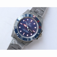 The Rough Matt Diver 904L Sandblast Blue Dial Bracelet SA3130 BP
