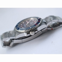 The Rough Matt Diver 904L Sandblast Blue Dial Bracelet SA3130 BP