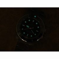 The Rough Matt Diver 904L Sandblast Blue Dial Bracelet SA3130 BP
