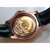 Excalibur DBEX0543 Titanium Blue Dial Black Leather Strap Micro Rotor Movement TBF