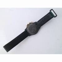 Daytona DIW Carbon Black Carbon Dial Green Nylon Strap Real Gold Pusher & Crown A4130