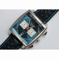 Monaco Classic SS/LE Blue Dial Jap OS20 Quartz Chrono