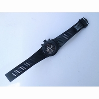 Calibre Heuer 01 Chrono 43mm Ceramic Skeleton Dial Rubber Strap A1887 XF