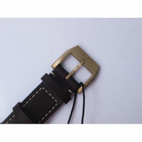 Pilot Chrono Spitfire IW387902 Bronzo Green Dial Brown Leather Strap A7750 ZF