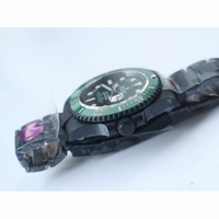 Submariner BLAKEN PVD 904L 1:1 Best Edition Green Dial PVD Bracelet A2836 IPK