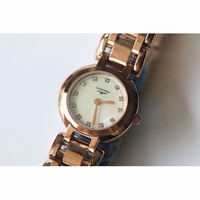 Longines PrimaLuna RG MOP Dial Bracelet Quartz