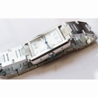 Tank Solo 31mm SS 1:1 Best Edition White Dial SS Bracelet MIYOTA 9015 ZF
