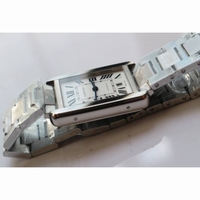 Tank Solo 31mm SS 1:1 Best Edition White Dial SS Bracelet MIYOTA 9015 ZF