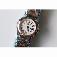 Longines PrimaLuna Two Tone RG Roman Markers MOP Dial Bracelet Quartz