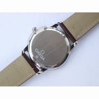De Ville Prestige Real PR SS YG Markers White Dial Leather Strap MIYOTA 9015 ZF