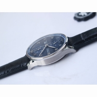 Portuguese Chrono IW371606 Blue Dial Leather Strap A69355 ZF