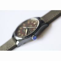 IWC IW324702 Mark XVIII Real Ceramic Green Dial Nylon Leather A2892 MKF