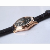 Fiftysix RG 40mm Brown Dial Brown Leather Strap A1326 ZF