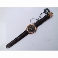Fiftysix RG 40mm Brown Dial Brown Leather Strap A1326 ZF