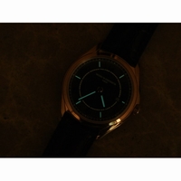 Fiftysix RG 40mm Brown Dial Brown Leather Strap A1326 ZF