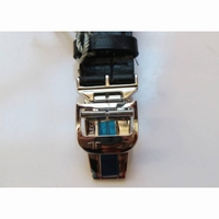 Master Grande Ultra Thin 1548420 SS 1:1 Best Edition White Dial Black Leather Strap A899/1 ZF 