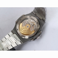 Nautilus 5711 SS 1:1 Best Edition White Dial Diamonds Markers and Bezel SS Bracelet 324CS Free box  PPFV3