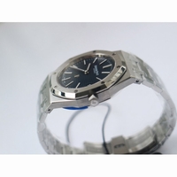 Royal Oak 39mm 15202 SS 1:1 Best Edition Blue Textured Dial SS Bracelet ZF  A2121