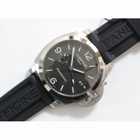 Pam 320M Luminor Marina 1950 3 Days GMT Rubber VSF P.9001 Super Clone V2