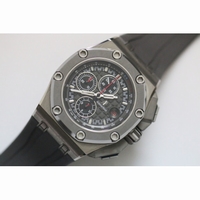 ROO 44mm Ti Schumacher Grey V2 JF A3126 Free XS Strap