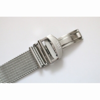 Portofino Chrono Black Dial Mesh Bracelet A7750