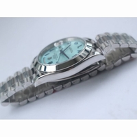 DayDate 40mm Smooth Bezel SS/SS Blue/Arab BP A2813
