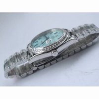 DayDate 40mm Diamond Bezle SS/SS Blue/Arab BP A2813