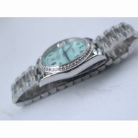 DayDate 40mm Diamond Bezle SS/SS Blue/Arab BP A2813