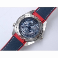 Planet Ocean 2021 America's Cup SS 1:1 Best Edition White Dial Blue Nylon Strap A8900 Super Clone VSF 