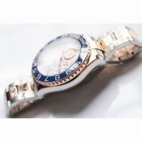 YachtMaster 116681 Blue RG/SS White BP Asia 4161