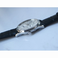 JLC Master Ultra Thin Reserve de Marche Silver Dial Black Leather ZF A938 v3