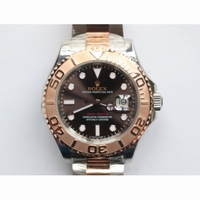 Yacht-Master 116621 1:1 Best Edition Brown Dial SS/RG Bracelet A2824 ARF 