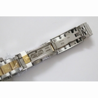 Submariner 116613 LN Diamonds Markers Blue Dial Two Tone Bracelet A2836