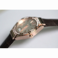 Piaget Polo RG Diamonds Bezel Leather MIYOTA9015