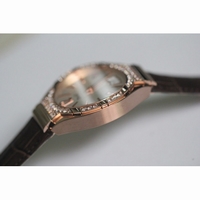 Piaget Polo RG Diamonds Bezel Leather MIYOTA9015