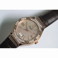 Piaget Polo RG Diamonds Dial Leather MIYOTA9015