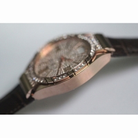Piaget Polo RG Diamonds Dial Leather MIYOTA9015