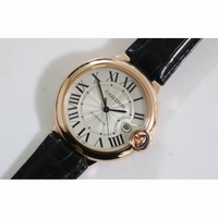 Balon Bleu Mens 42mm 18K Wrapped RG/LE White BP Swiss 2824