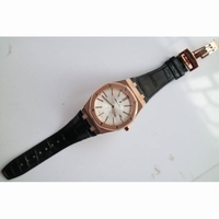 Royal Oak 41mm 15400 18K RG Wrapped White Dial Leather Strap BP A3120