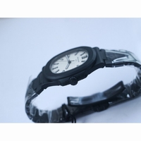 Nautilus Jumbo 5711 Super Replication DLC 1:1 Best Edition Blue& White Textured Dial Bracelet PPF324 PPF 