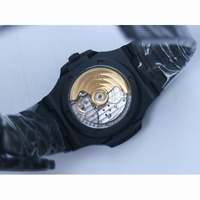 Nautilus Jumbo 5711 Super Replication DLC 1:1 Best Edition Blue& White Textured Dial Bracelet PPF324 PPF 