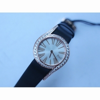 Limelight Gala G0A45361 32mm RG 1:1 Best Edition Silver Dial Black Fabric Strap Siwss Quartz ZF 